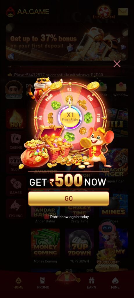 AA Game APK – Download & Get Rs.40 Bonus – New Slots 777 2