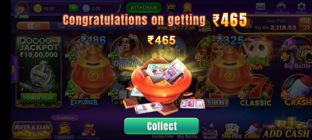 GANESHA GAME APK DOWNLOAD & FREE SPIN 777 & GET RS.750 UNLOCK YOUR BONUS-FREE SLOTS 777 3